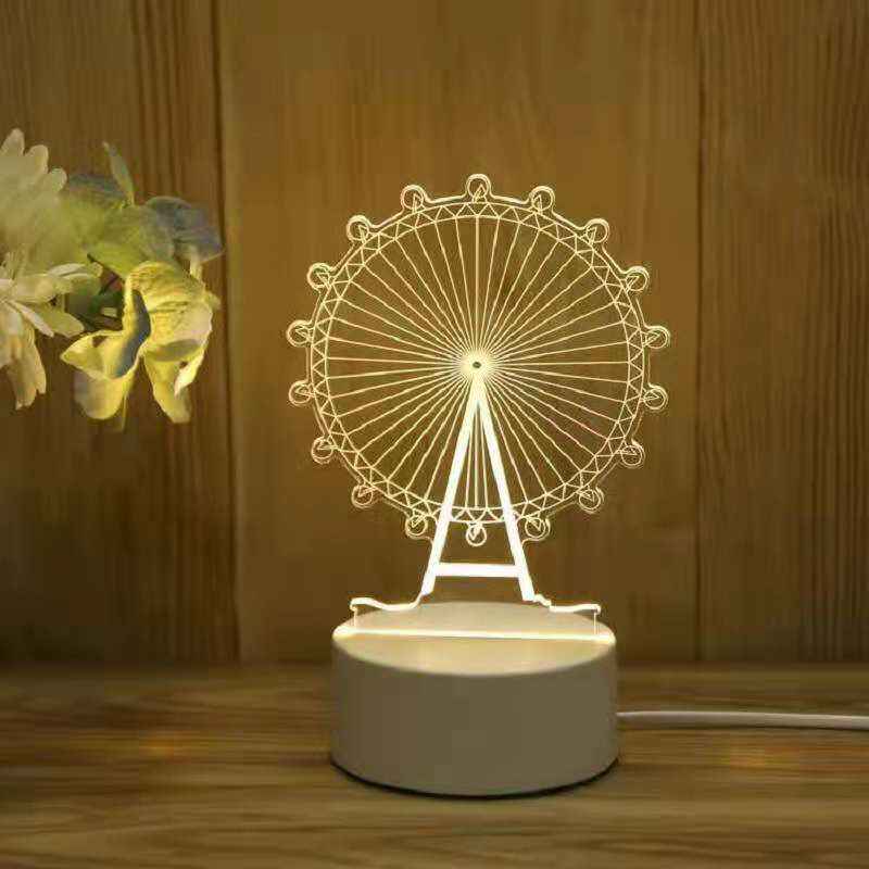 Children's gift lamp smart home eye protection 3D light