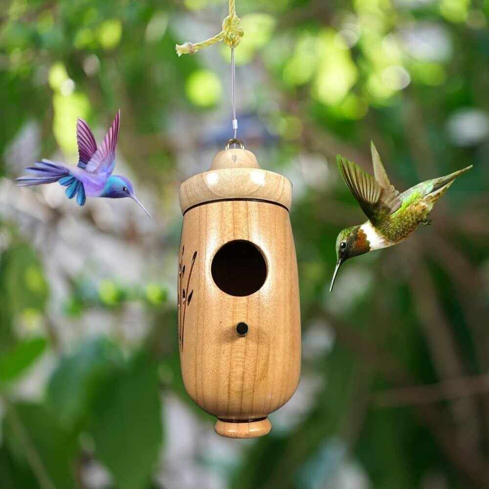 Last Day Sale 49% OFFWooden Hummingbird House-Gift for Nature Lovers