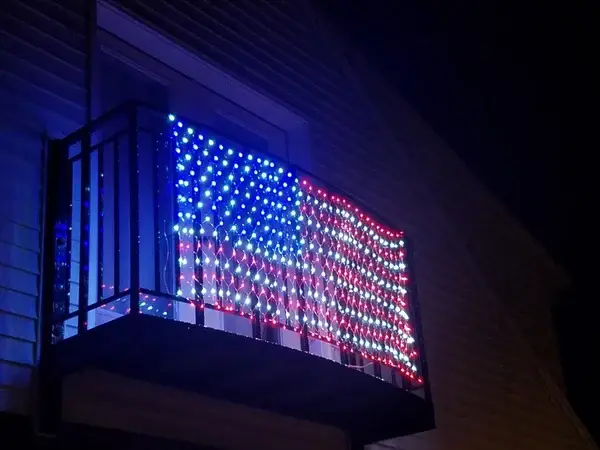 420 LED - Large Outdoor Flag Net Lights