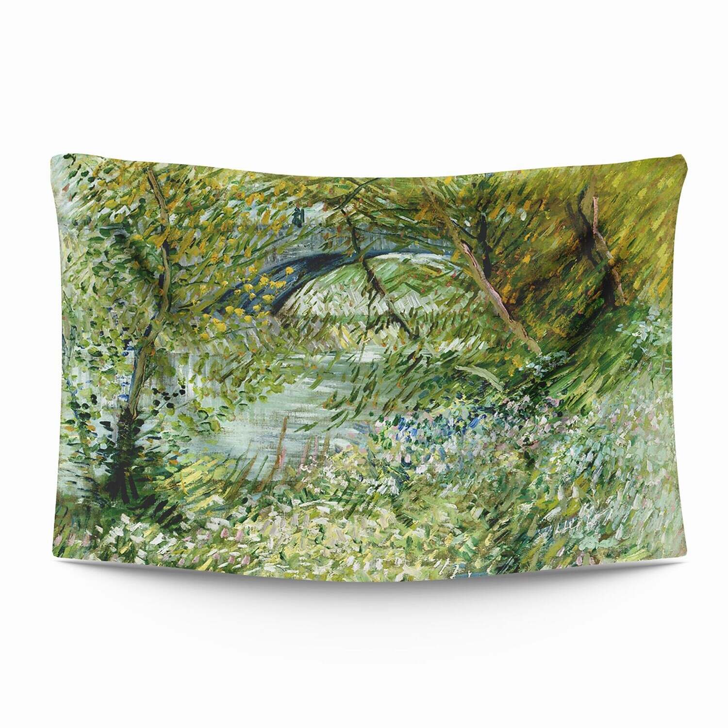 Oil Painting Forest Wall Tapestry Art Decor