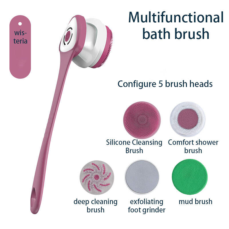 🔥HOT SALE - 50% OFF 🔥New Multifunctional Waterproof Electric Bath Brush