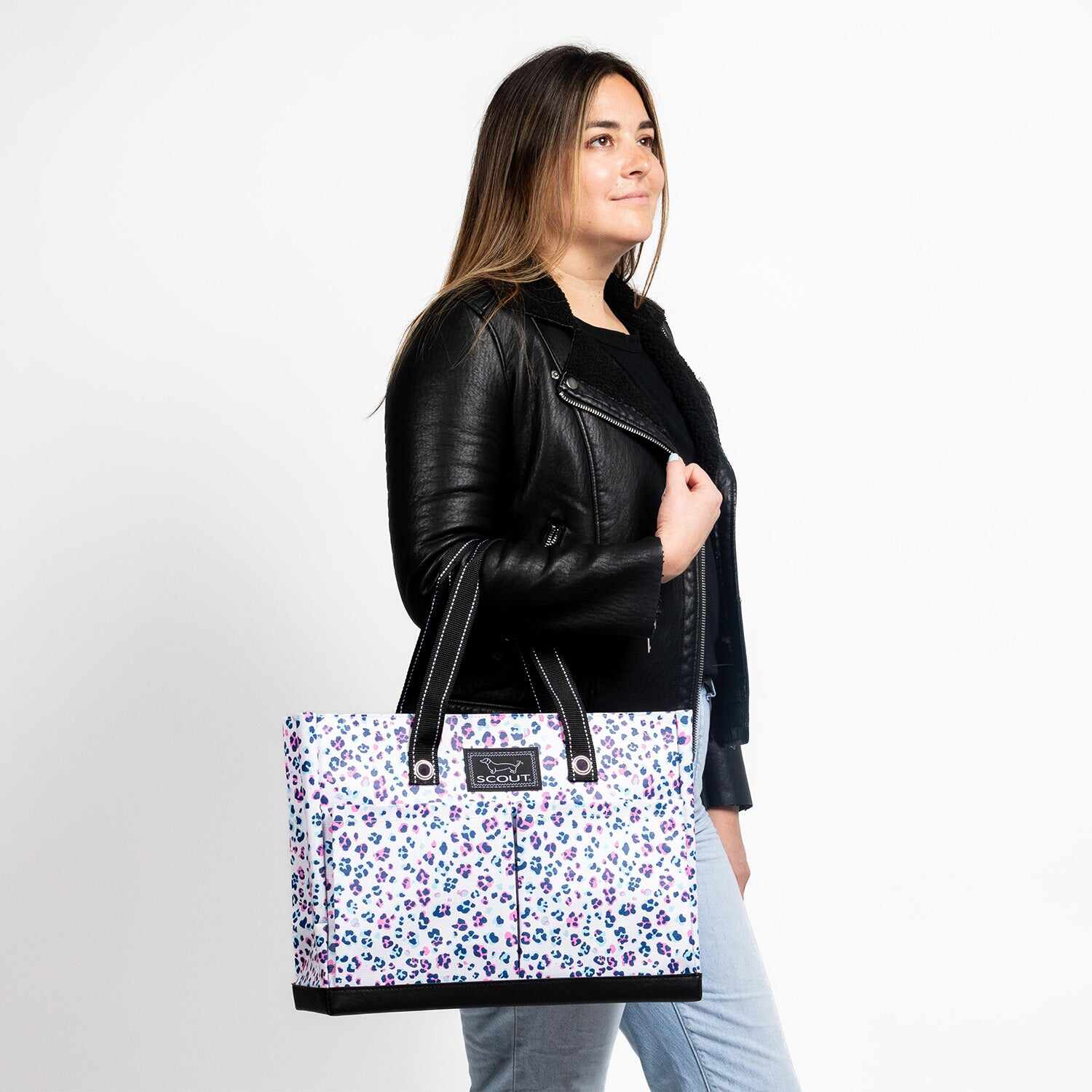 Uptown Girl Pocket Tote Bag