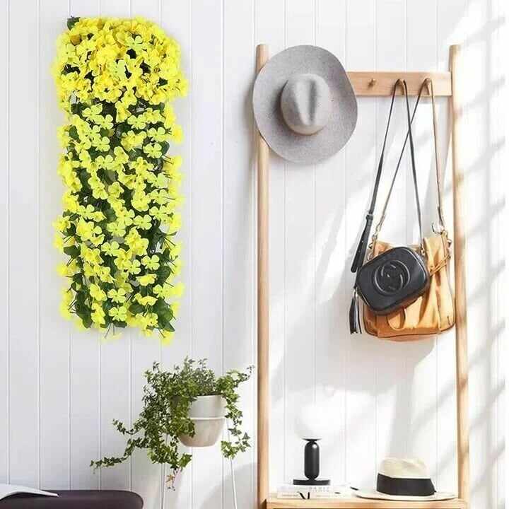 Vivid Artificial Hanging Orchid Bunch(Free shipping on orders over $39.99)