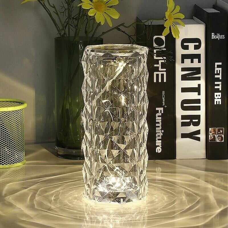 BIG SALE - 50% OFF16 Colors Rose Rays Crystal Diamond Table Lamp