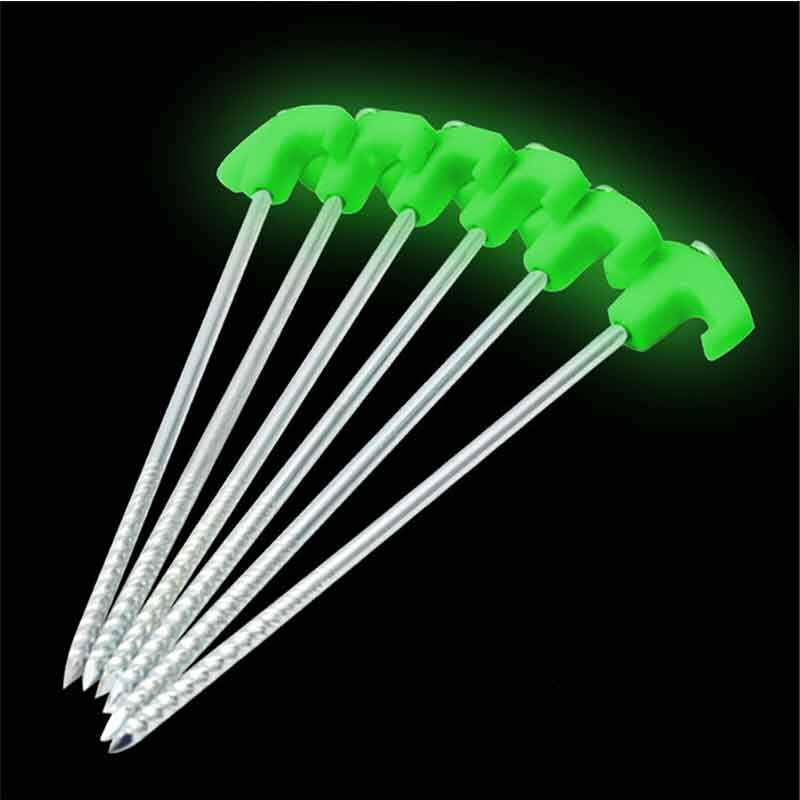 25cm Luminous Nail Camping TentOutdoor Camping Heavy Luminous Nails