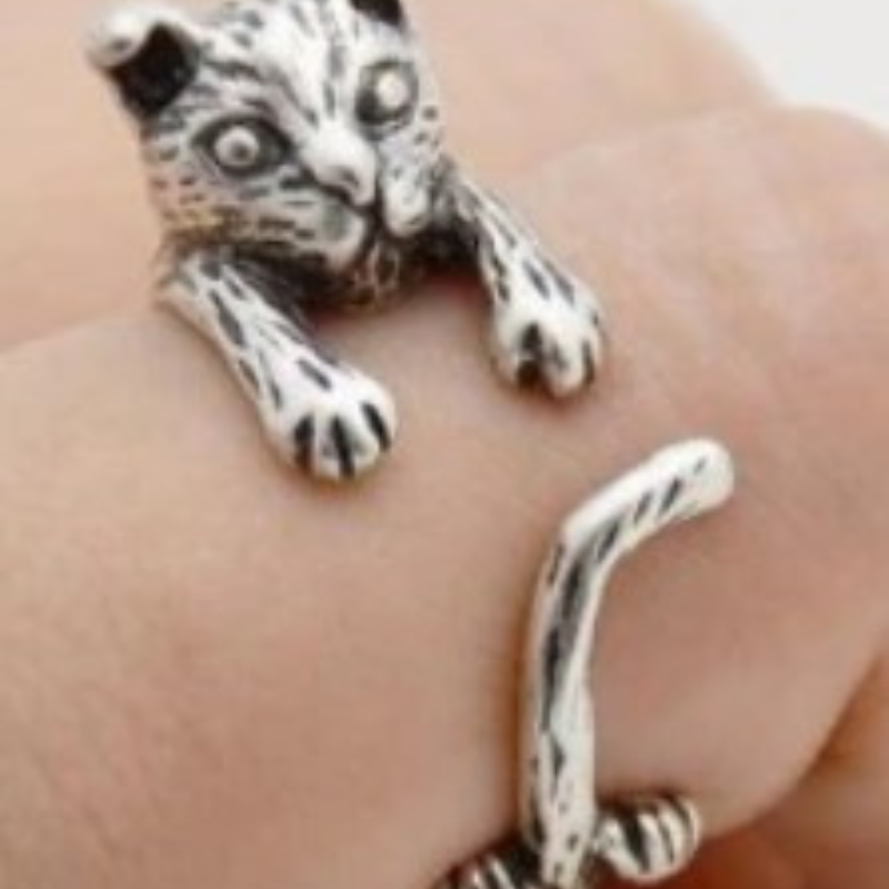 Cat Wrap Ring