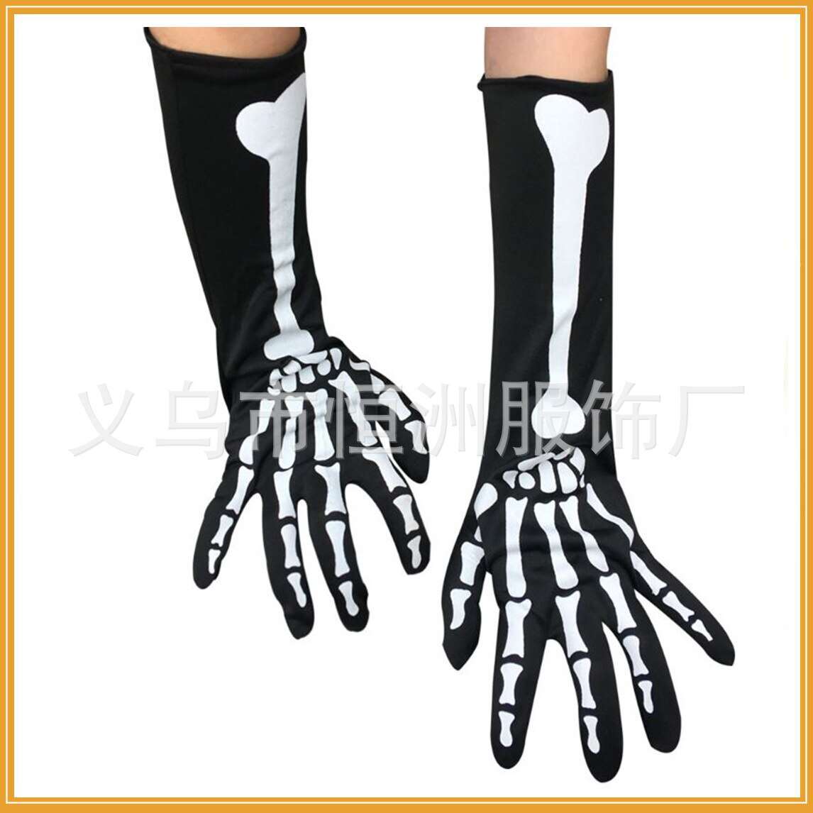 Hot halloween skeleton gloves skeleton socks horror ghost claw gloves dead bleeding gloves