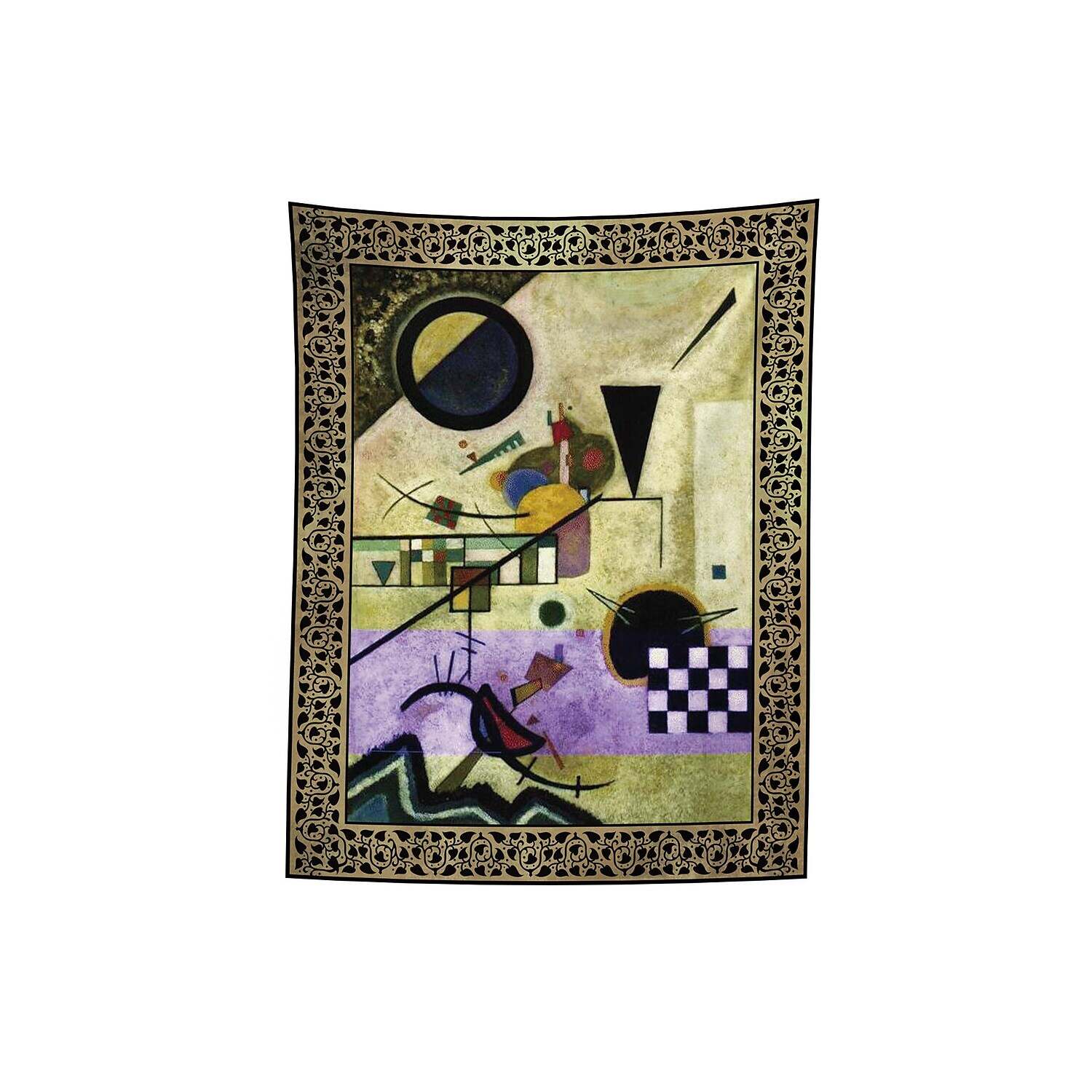 Wassily Kandinsky Wall Tapestry Art Decor Famous Painting Photograph Backdrop