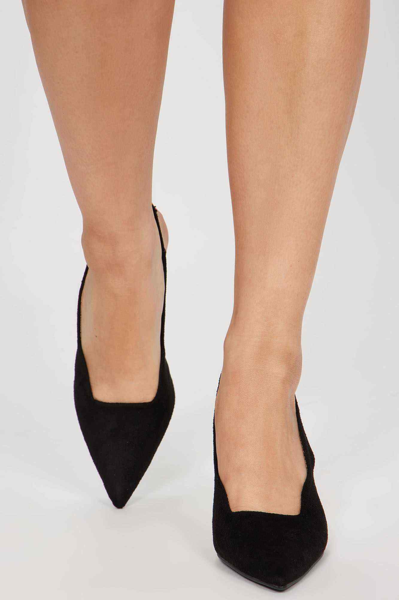 Basic Needs Slingback Pumps   Black