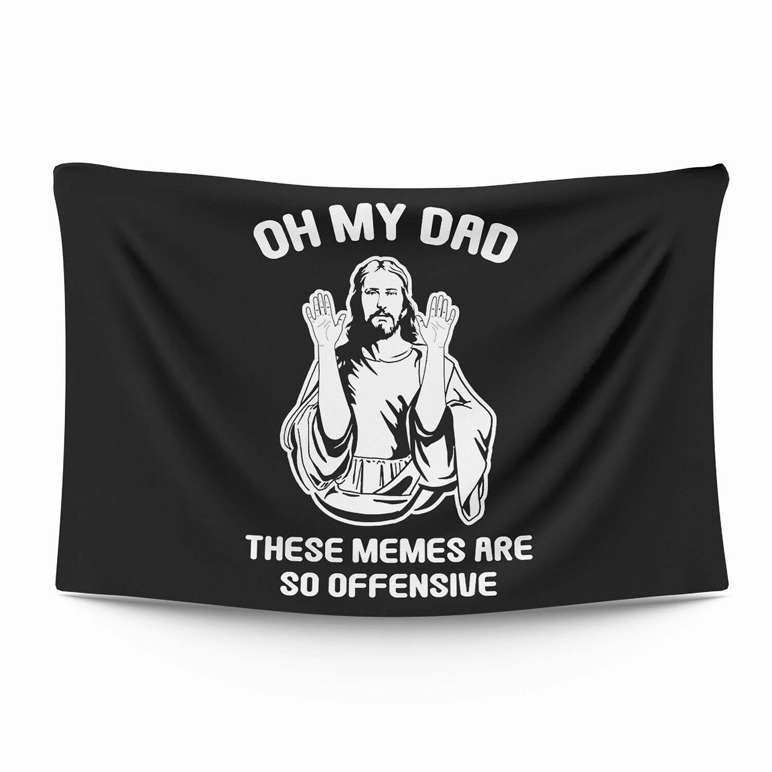 Funny Large Wall Tapestry Jesus Art Decor