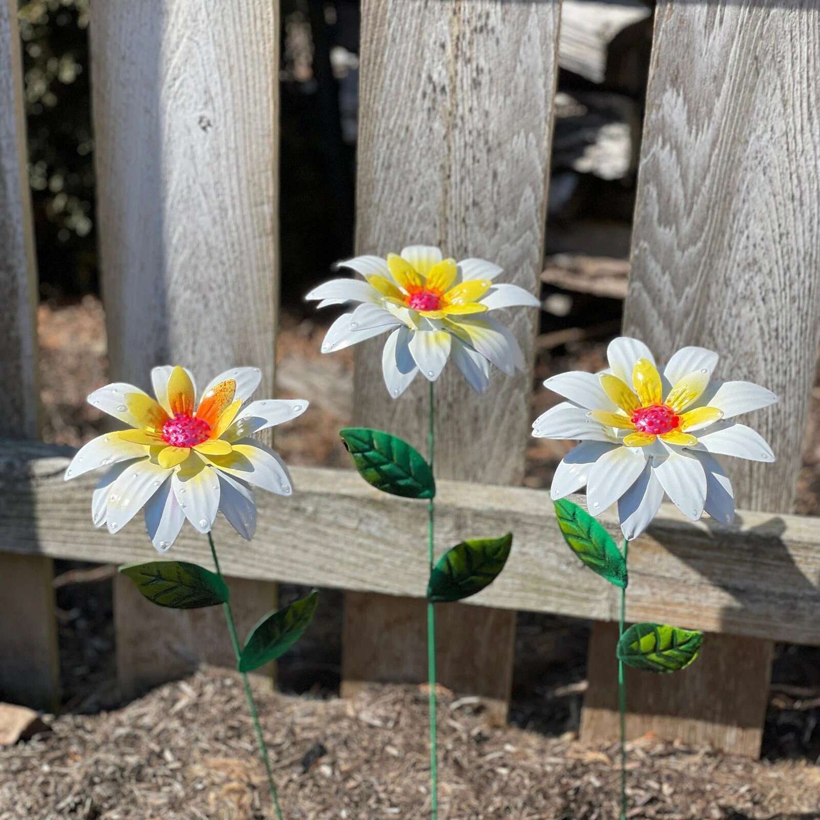 Spring Sales -47%OFFMetal Flowers Garden Stakes