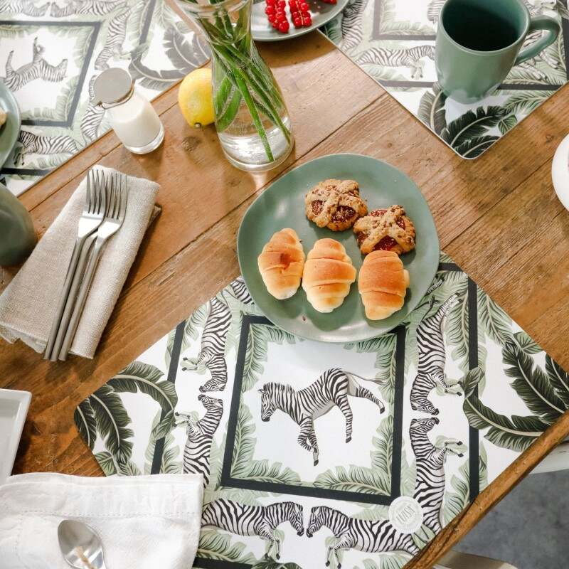 “Zebra” placemats