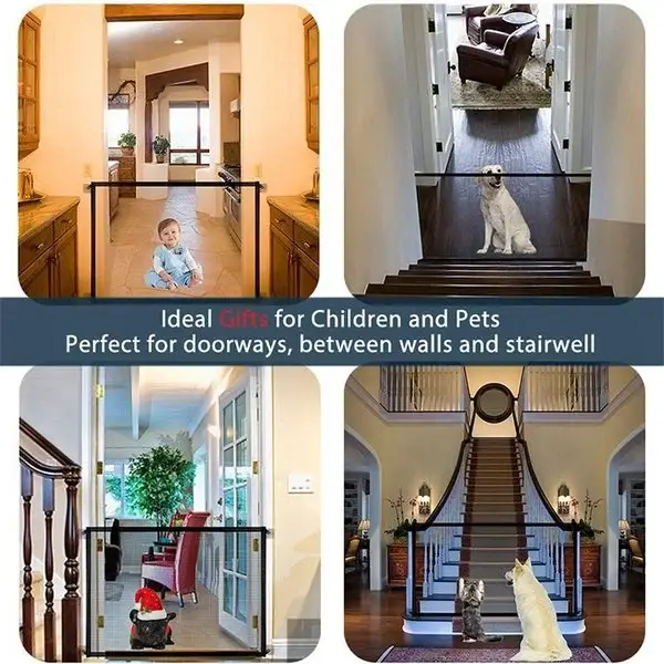 🔥Last Day Promotion 49% OFF🔥-Portable Kids & Pets Safety Door Guard-🐶Simple installation