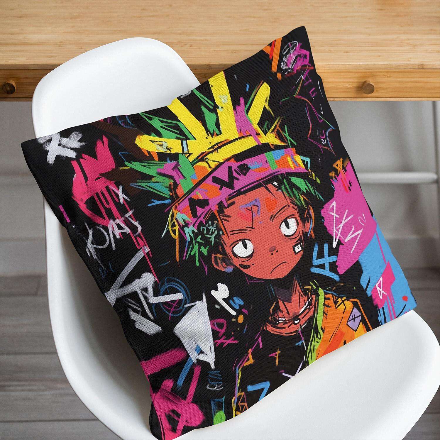 Graffiti Boy Pillow Cover 1PC