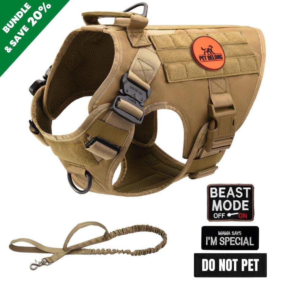 Tactical No Pull Dog Harness v2