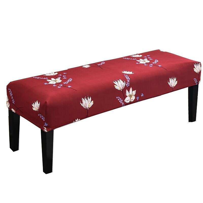 Dining Bench Cover High Stretch Bench Seat Furniture Protector