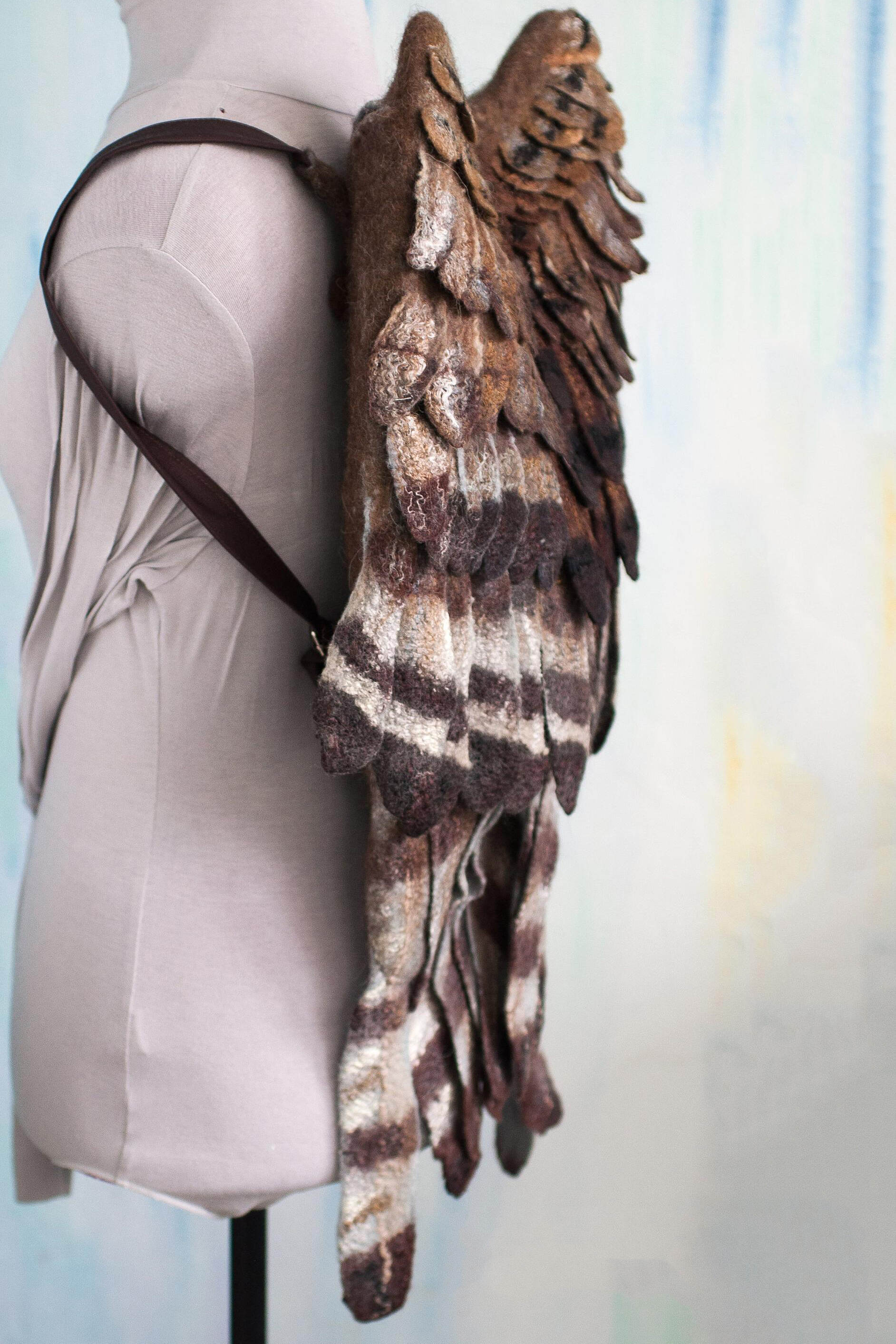 Winged Backpack, Eagle Owl Wings