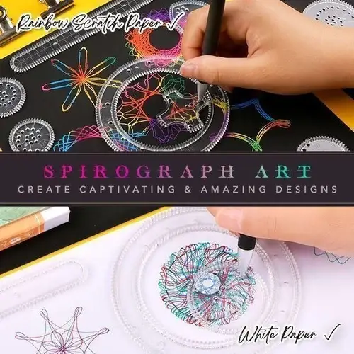 🎁New Year Sale 48% OFF - Spirograph Geometric Ruler Set (BUY 3 FREE SHIPPING)