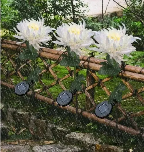 🎁Best Mother's Day Gift Of 2023🎁Outdoor Chrysanthemum Solar Garden Stake Decor Lights