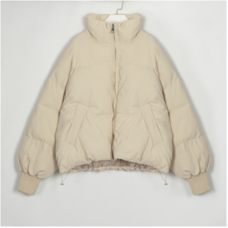 Collar Fluffy Little Padded Jacket