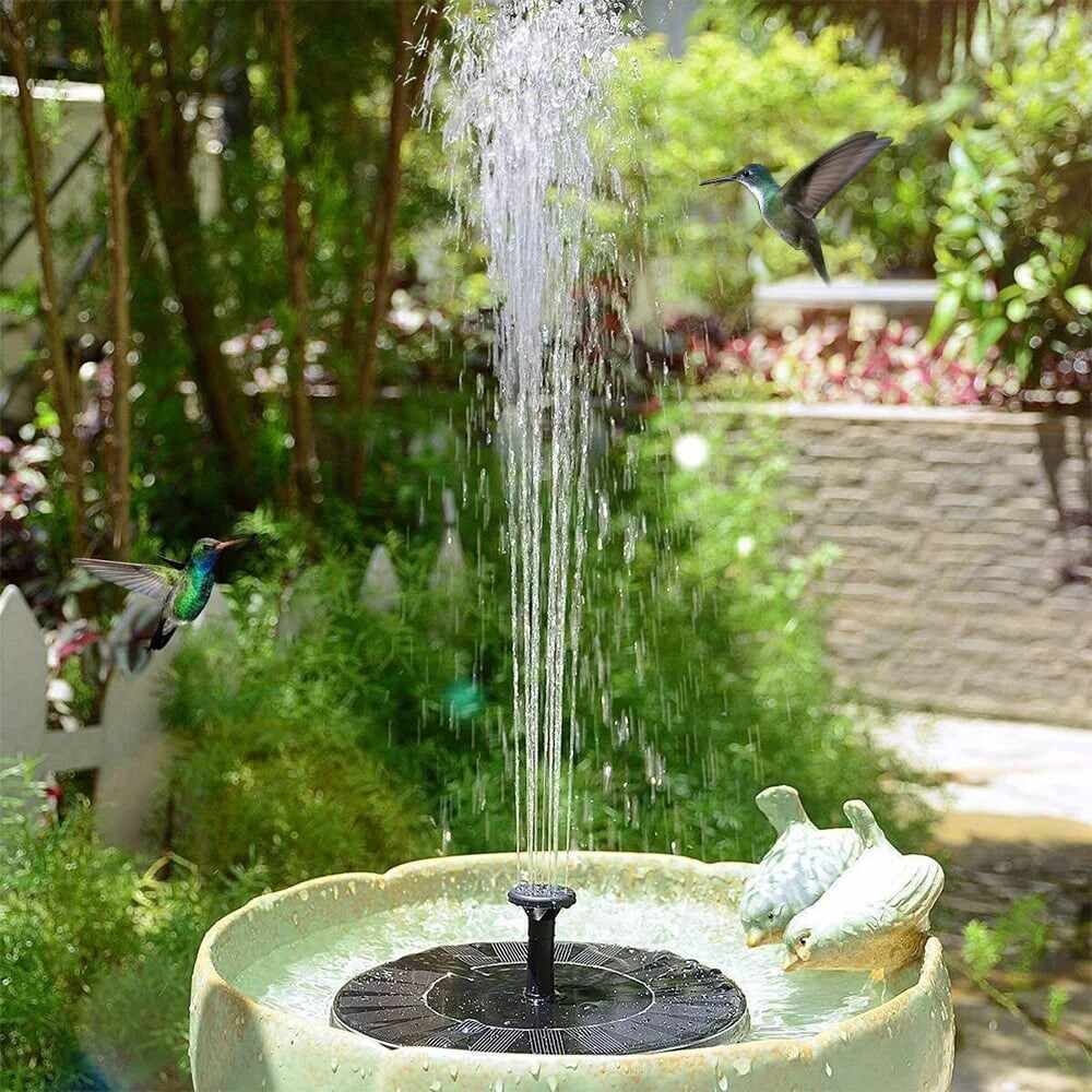 Last Day-75% OFF-Solar-Powered Bird Fountain Kit?