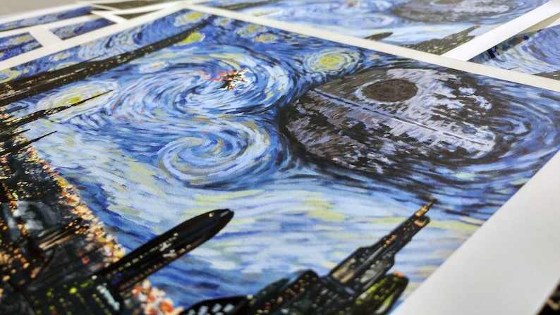 STAR WARS Van Gogh 