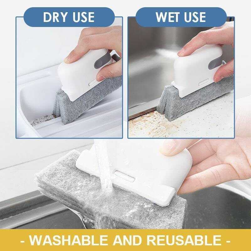 2-in-1 Groove Cleaning Brush Magic