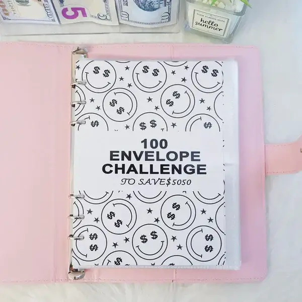 💞 ✉️100 Envelope Challenge Binder | Easy And fun Way To Save $6000