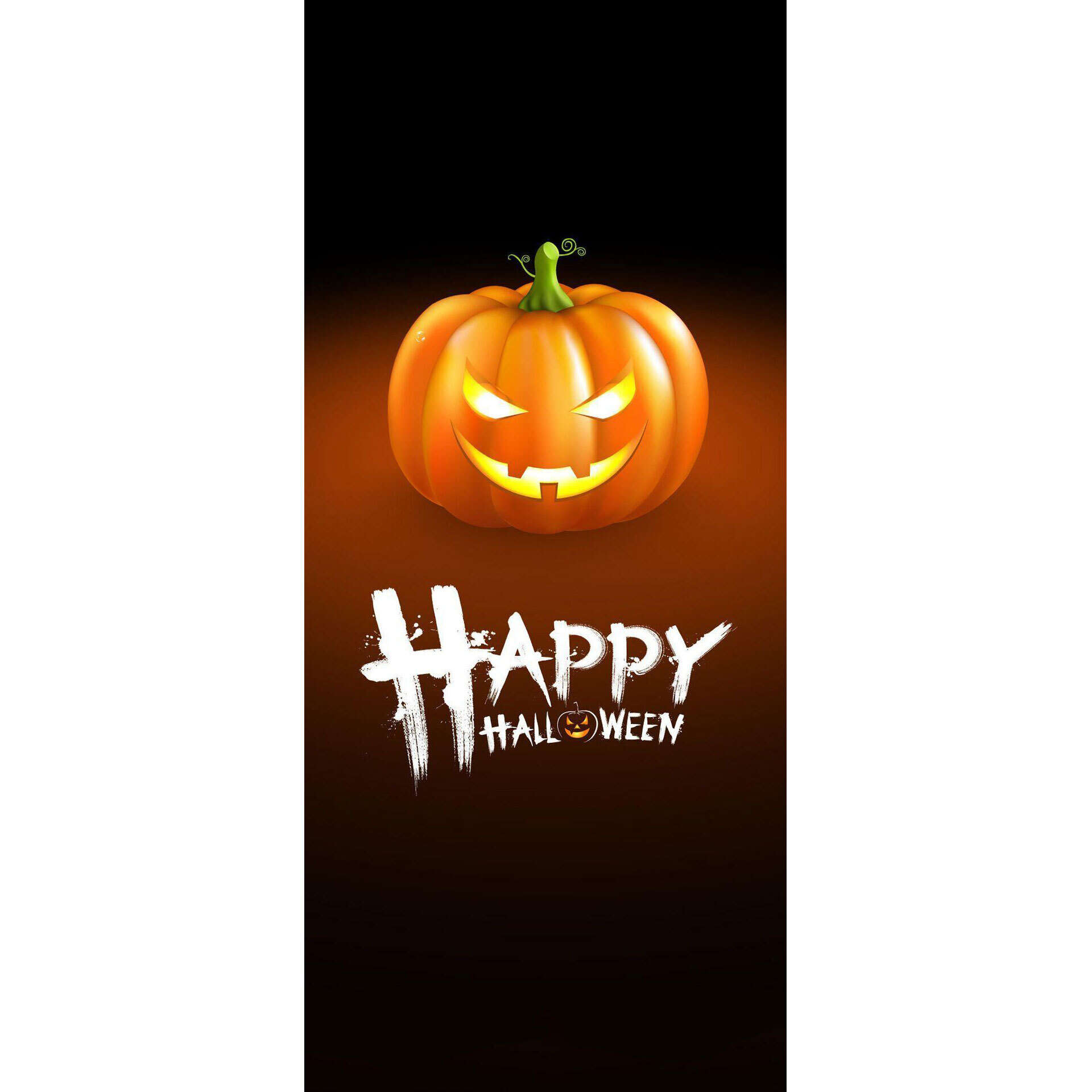 Happy Halloween Jack Lantern Door Set