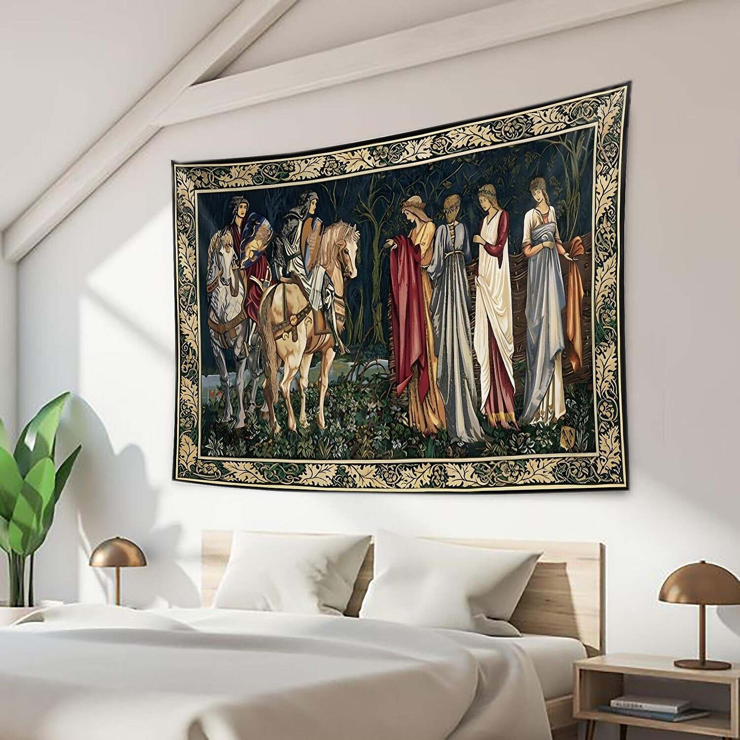 Medieval Wall Tapestry Art Decor Living Room Decoration