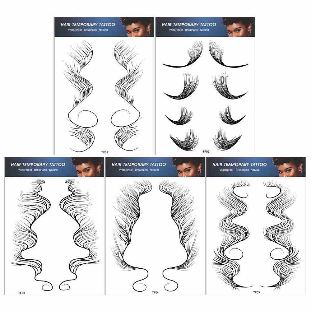 Baby Hair Tattoo Stickers