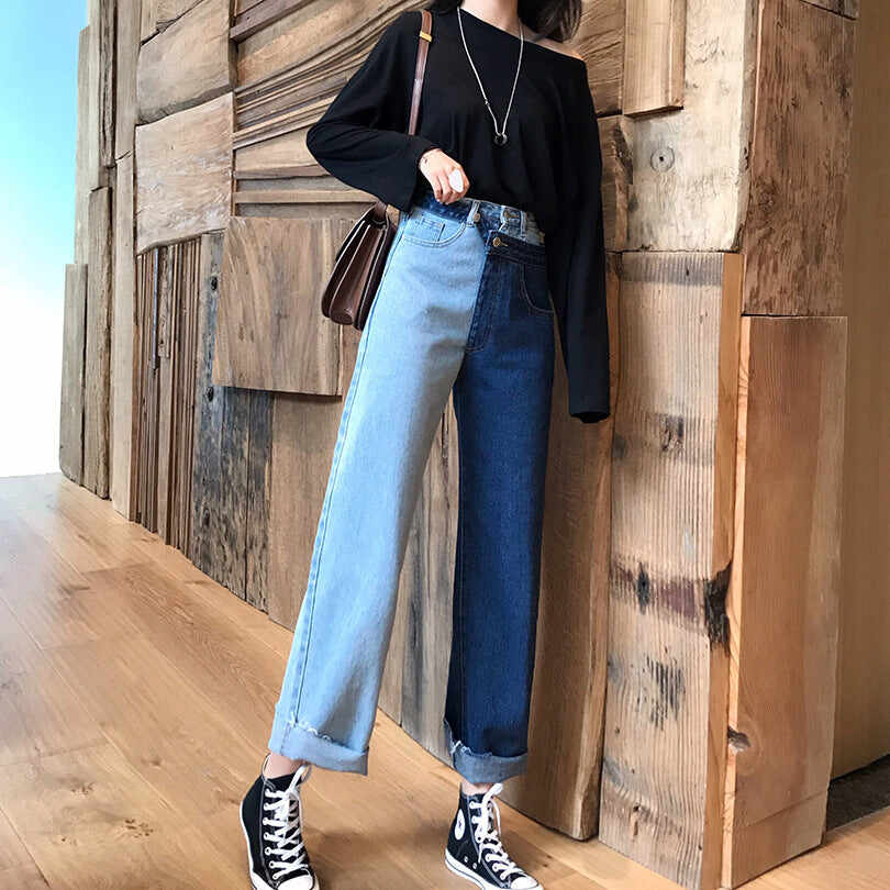 Slim High Waist Cropped Trousers