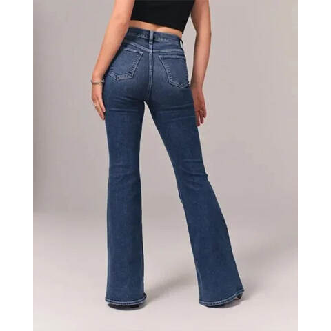 Ultra high waist stretch flare jeans - Buy 3 and get free shipping