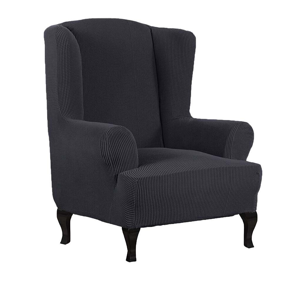 Stretch Wingback Chair Cover