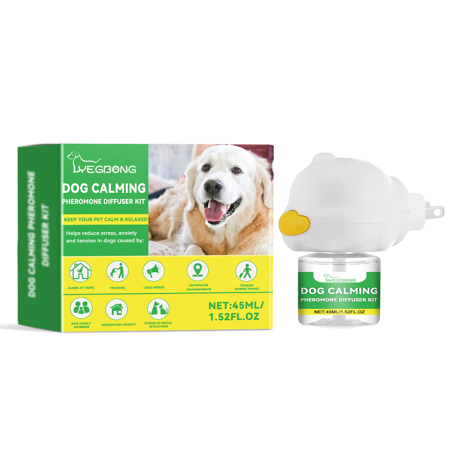 Dog Calming Pheromone Diffuser Kit