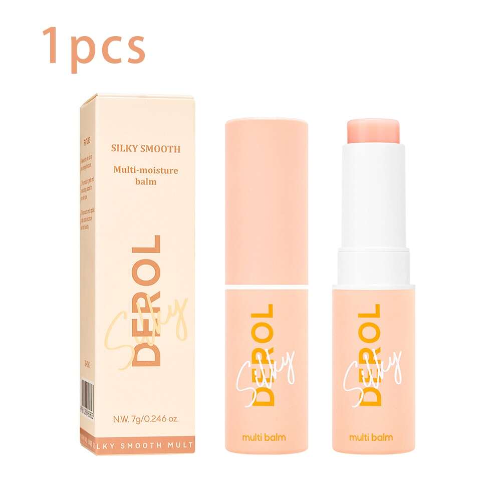 DEROL Collagen Multi Balm Stick for Diminishing Face, Lip & Eye Wrinkles