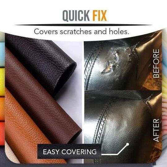 Leather Repair – Self-adhesive Leather Repair Patch