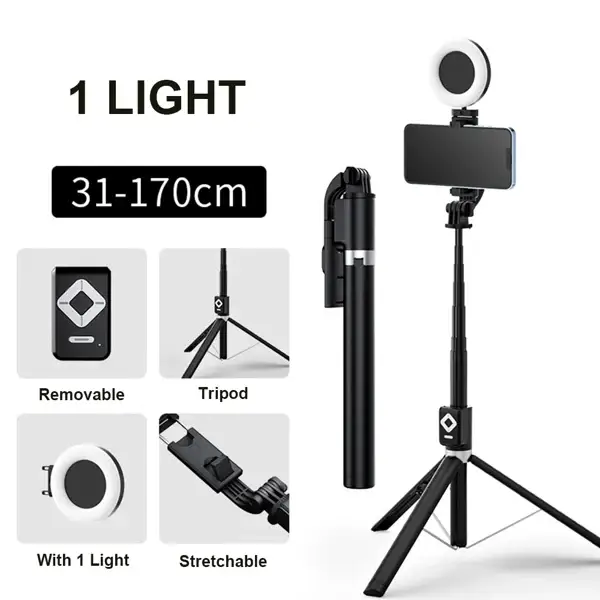 🔥Hot Sale 40% OFF🔥New 6 in 1 Bluetooth Selfie Stick