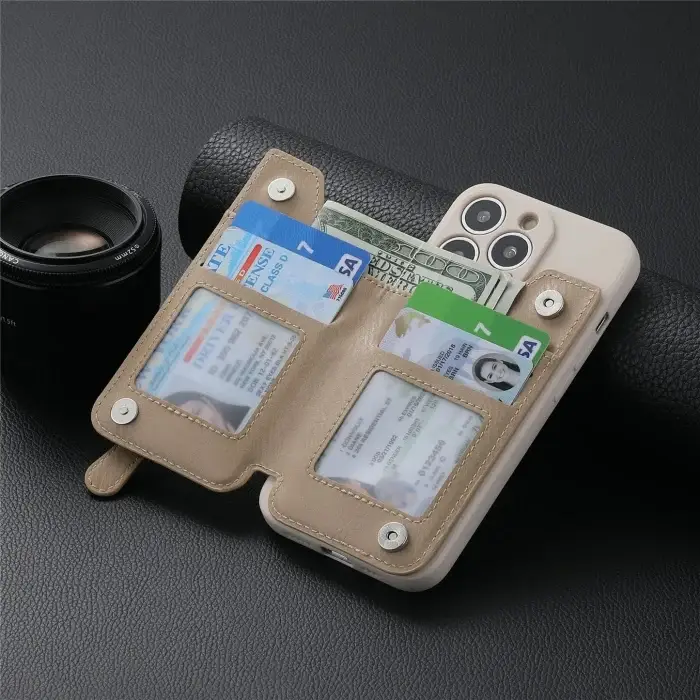 Hot Sale - 49% OFF Muiti-function Silicone Shell w/ Zipper Wallet-Suitable For iPhone/Samsung