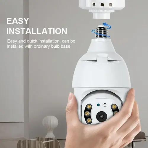 (⏰Last Day Promotion-49% OFF) Wireless Bulb Security Camera - 🔥BUY 2 FREE SHIPPING