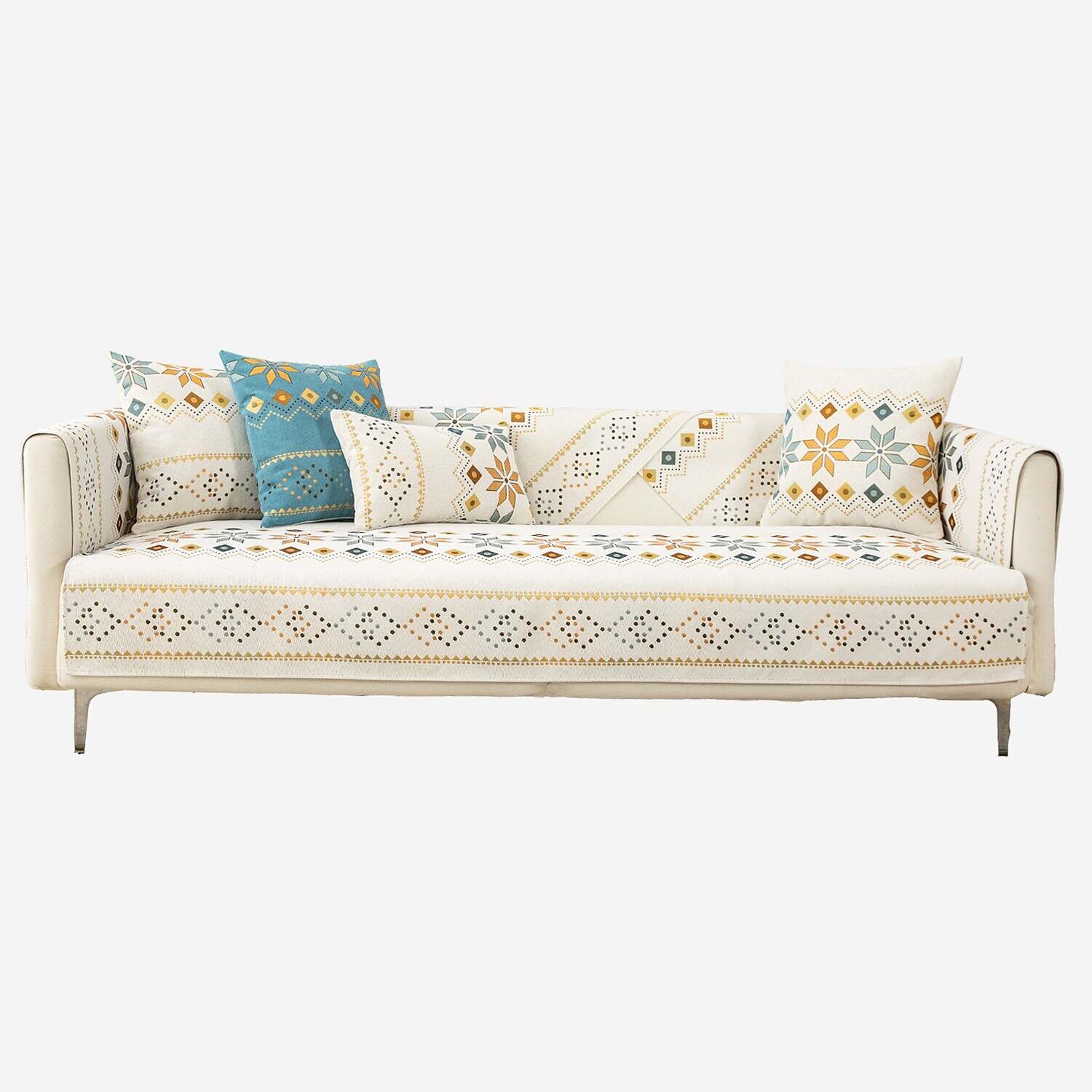 Boho Style Sofa Slipcover Sofa Seat Cover Sectional Couch Covers(Sold by Piece/Not All Set)?