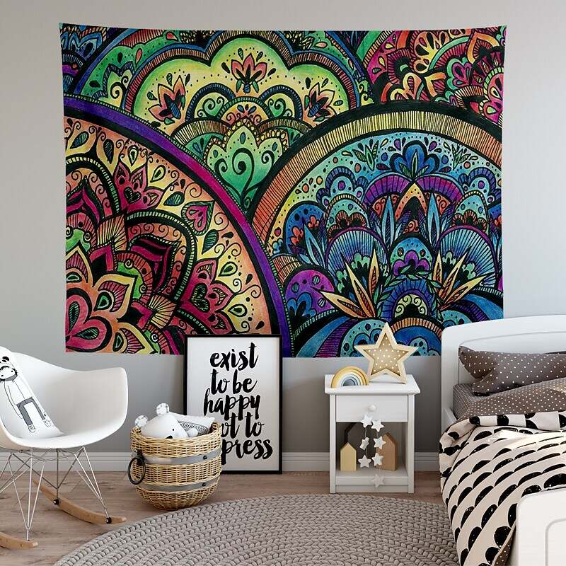 Bohemian Mandala Wall Tapestry Art Decor
