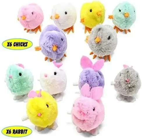 (🔥Discount this week - 50% OFF) - 🎁12Pcs Wind Up Toy Prefilled Easter Eggs