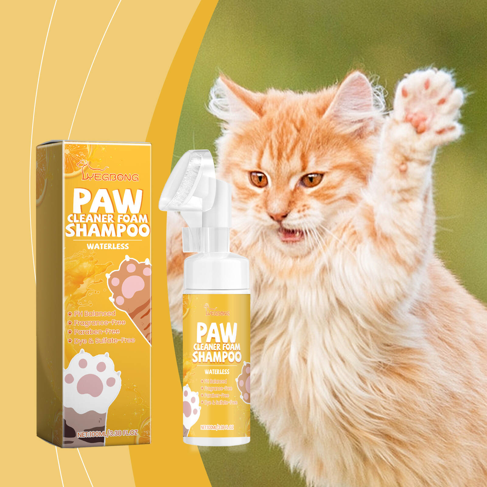 Paw Cleaner Foam Shampoo