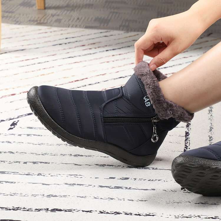 Women's Warm Waterproof Snow Boots