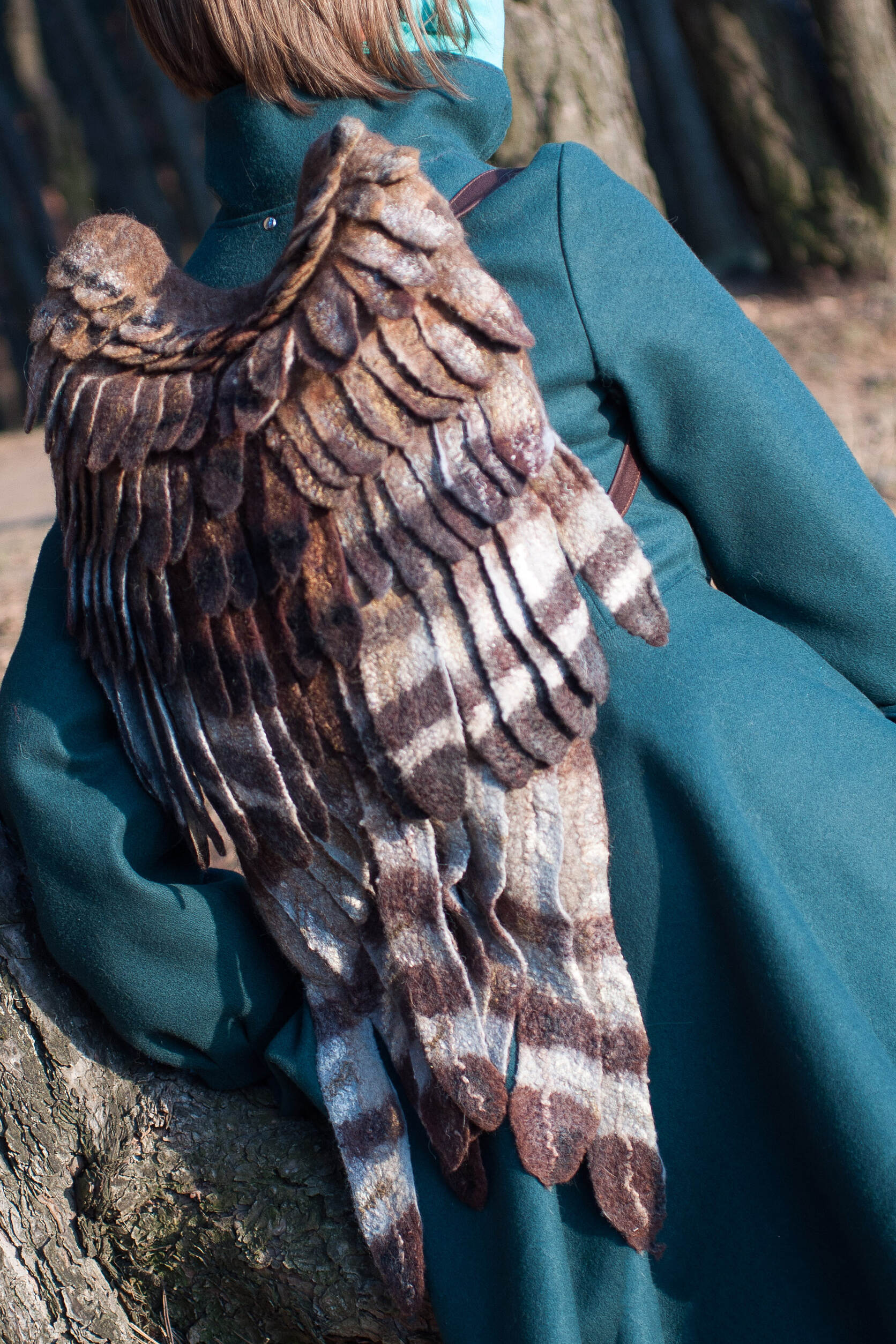 Winged Backpack, Eagle Owl Wings