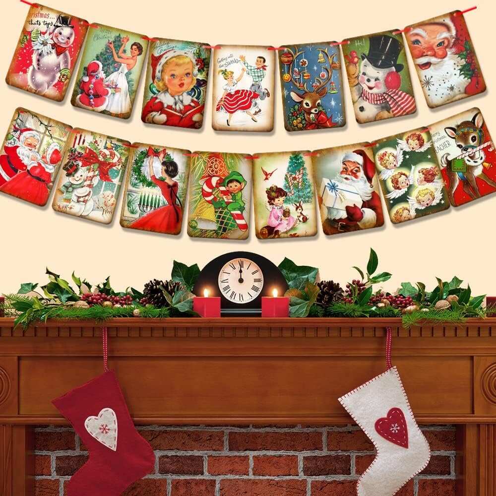 49%off-2023BESTVintage Style Christmas Banner