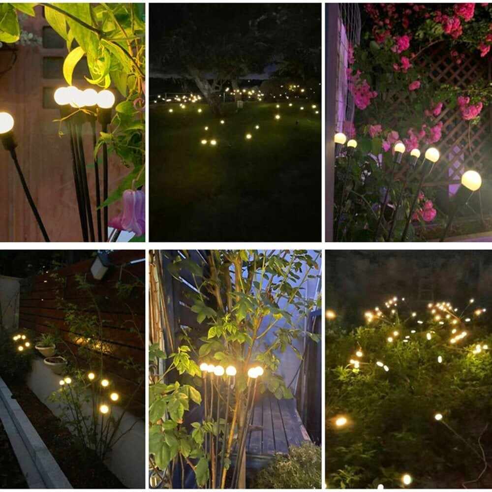 Father's Day Promotion IP65 Waterproof Solar Powered Firefly Garden Light(Buy 3 Free Shipping)