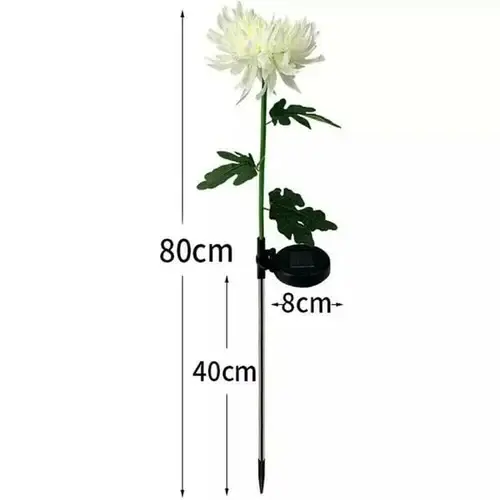 🎁Best Mother's Day Gift Of 2023🎁Outdoor Chrysanthemum Solar Garden Stake Decor Lights