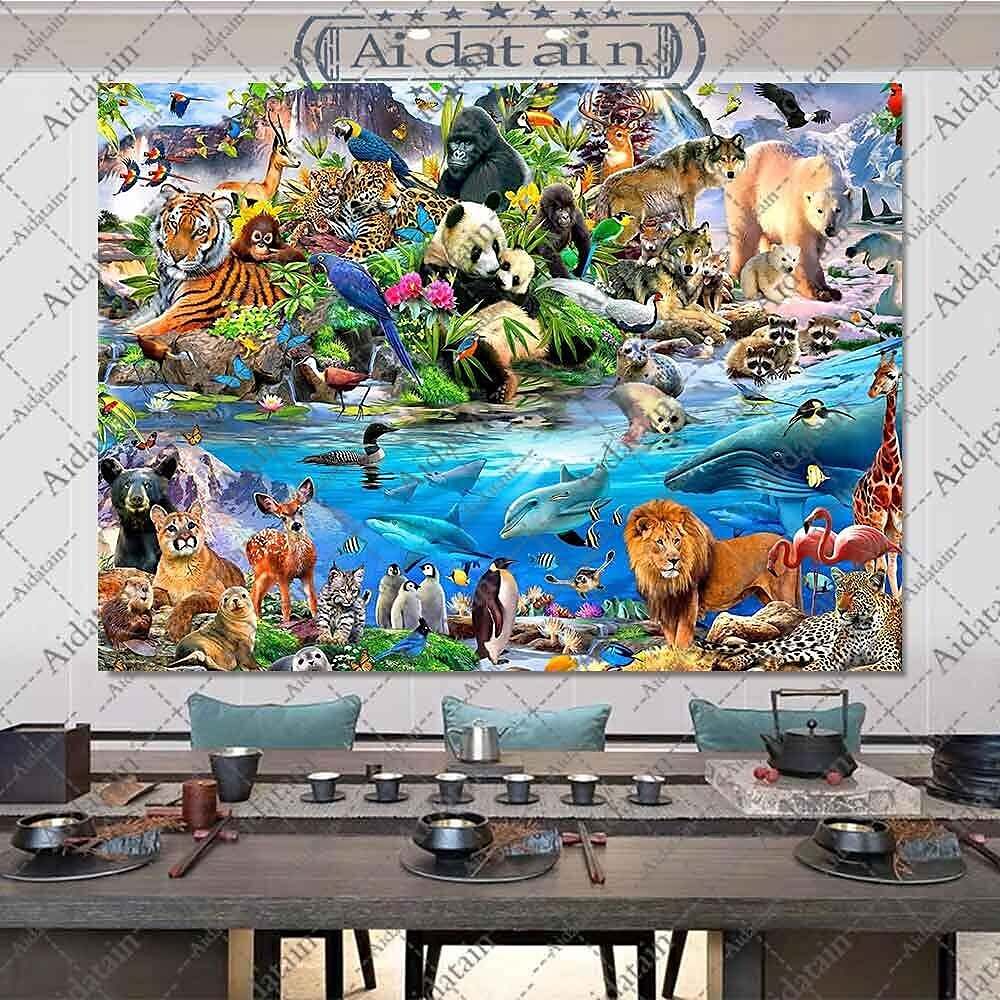 Aidatain Animal  Wall Tapestry Art Decor Photograph Backdrop